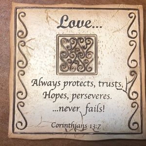 Ceramic Love Tile